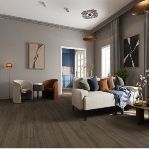 Ламинат Eversense Classic 8/34 4V ДУБ ТИЧИНО БРАУН 1044 34 класс 8 мм фаска влагостойкий